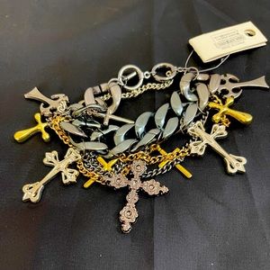 NWT cross bracelet